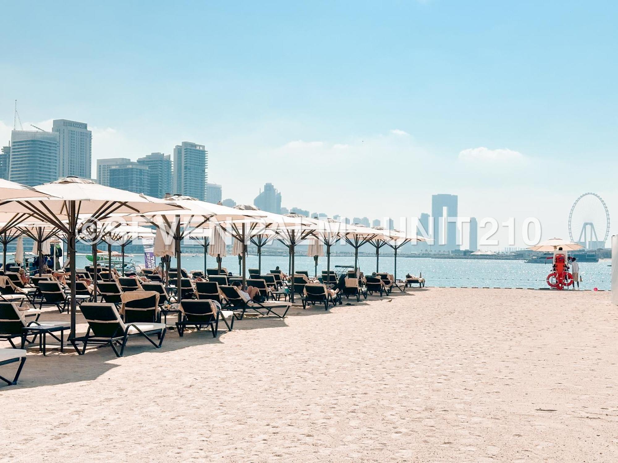 Luxus-Studio Mit Private Beach In Top-Lage, Meerblick & Infinity Pool! Дубай Екстериор снимка