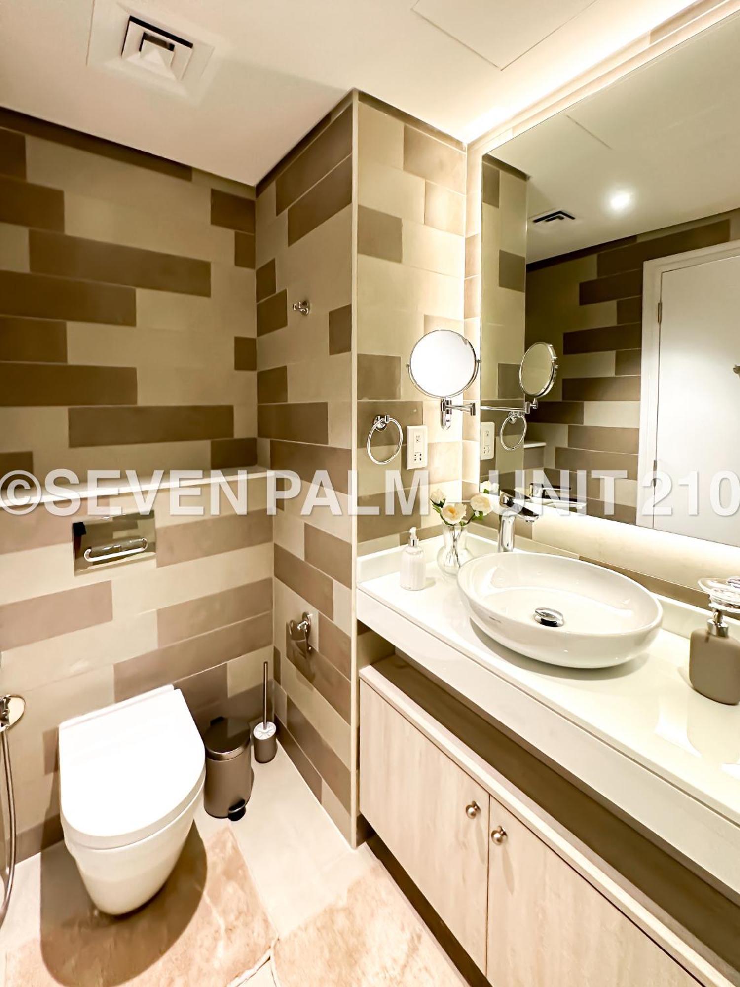 Luxus-Studio Mit Private Beach In Top-Lage, Meerblick & Infinity Pool! Дубай Екстериор снимка